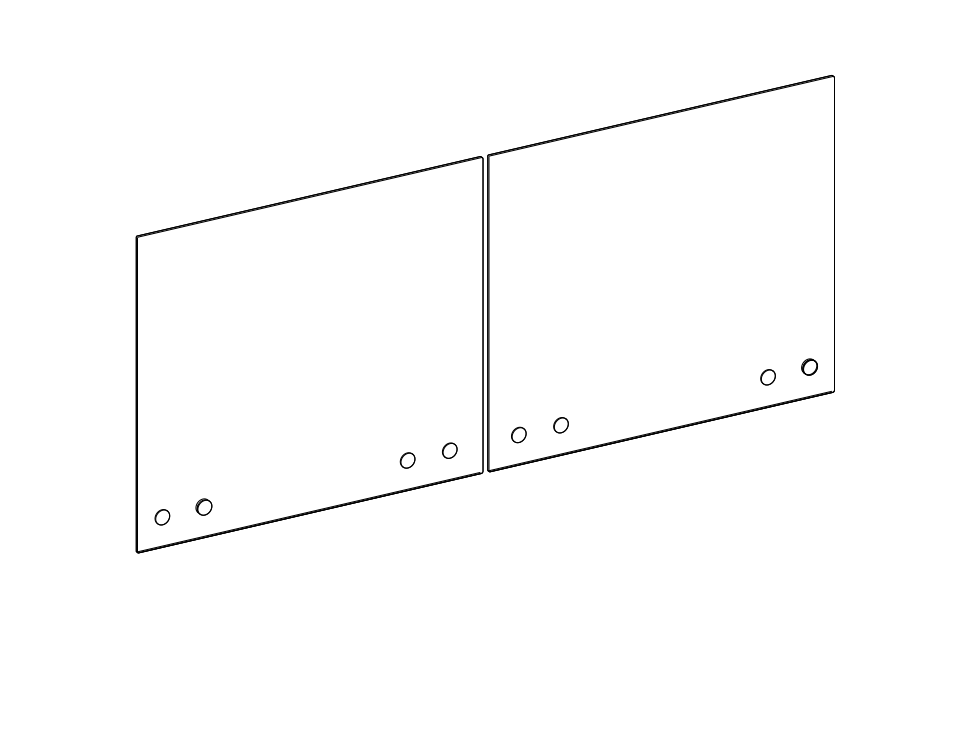 Desenho técnico - Guarda-Corpo de Varanda Boton